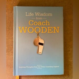Life Wisdom From Coach Wooden Hardback Book